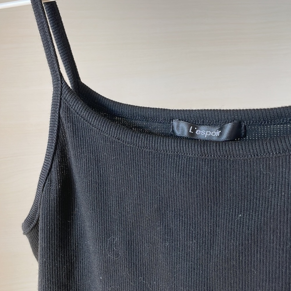 Basic Black Tank - Picture 2 of 2
